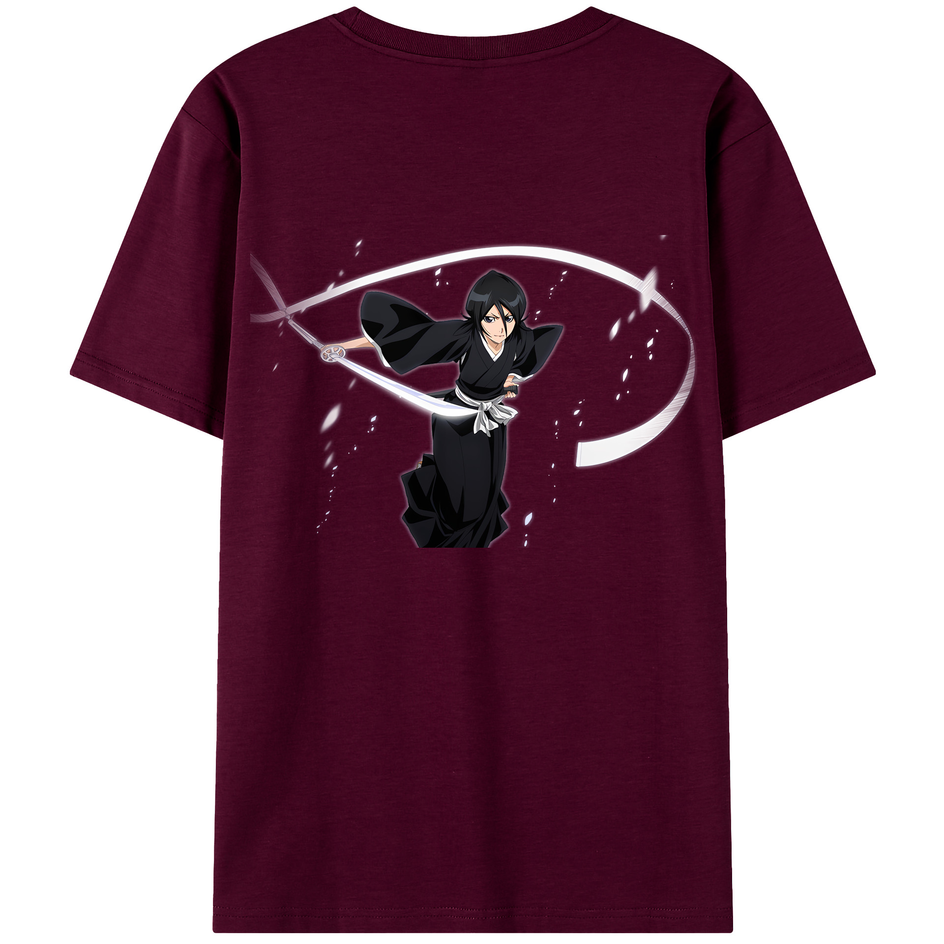 （画像用） ブリーチ 朽木ルキア BLEACH Kuchiki Rukia レディース半袖Tシャツ(バックプリント)
